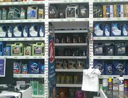 Сеть супермаркетов автозапчастей "Автобан", стеллажи полочные