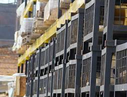 Компания "Восточная техника": стеллажи паллетные на болтах